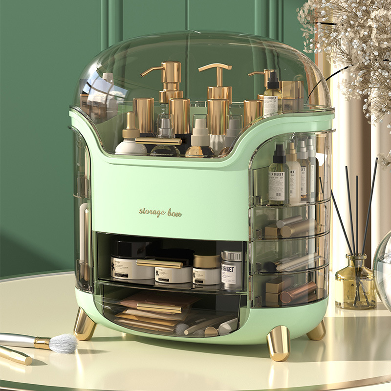 Luxury Skincare Containers - Kotak Penyimpanan Kosmetik Mewah untuk Meja