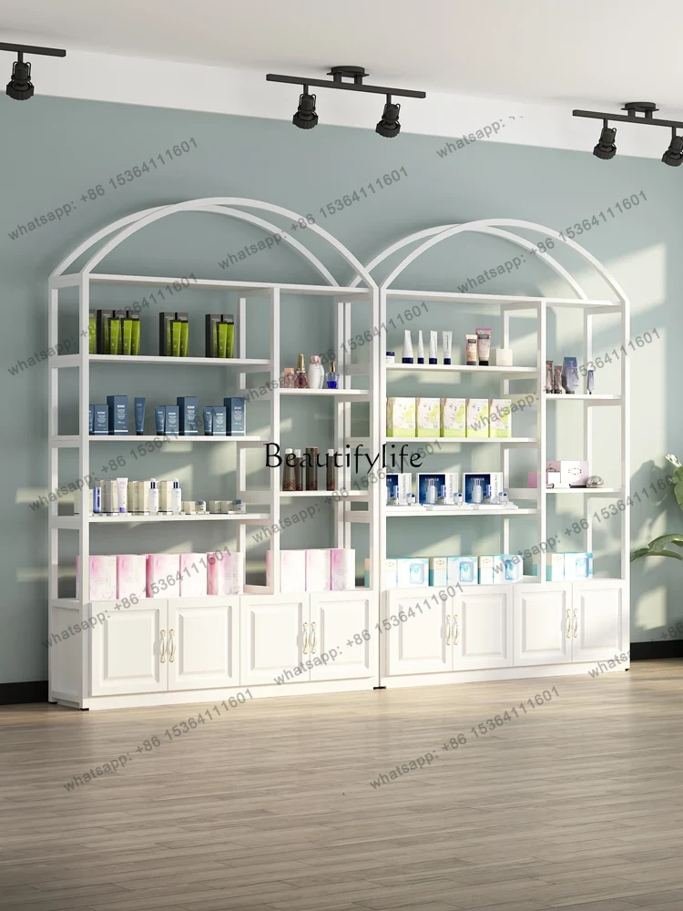 Luxury Skincare Organic - X4 Rak pajang mewah ringan Salon