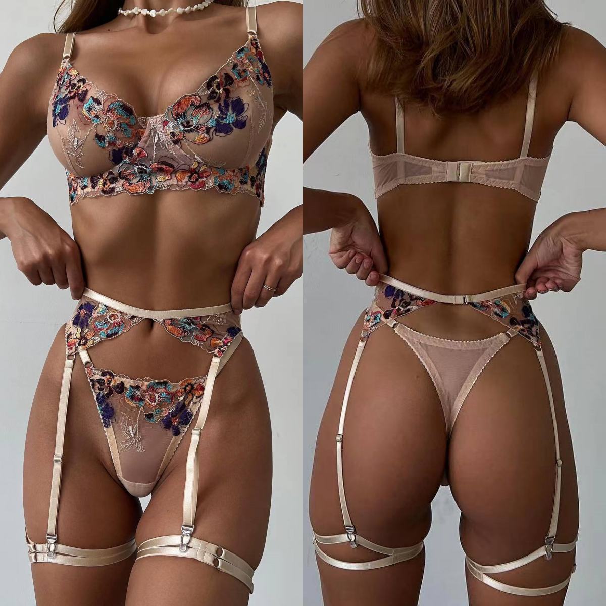 Ultra Luxury Skincare - Krasapt Lingerie tembus pandang bordir mewah