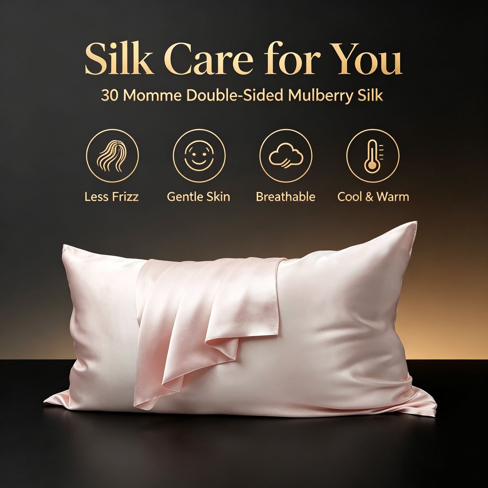 Sarung Bantal Sutra Mulberry 3 - Ultra Luxury Skincare ulasan dan harga