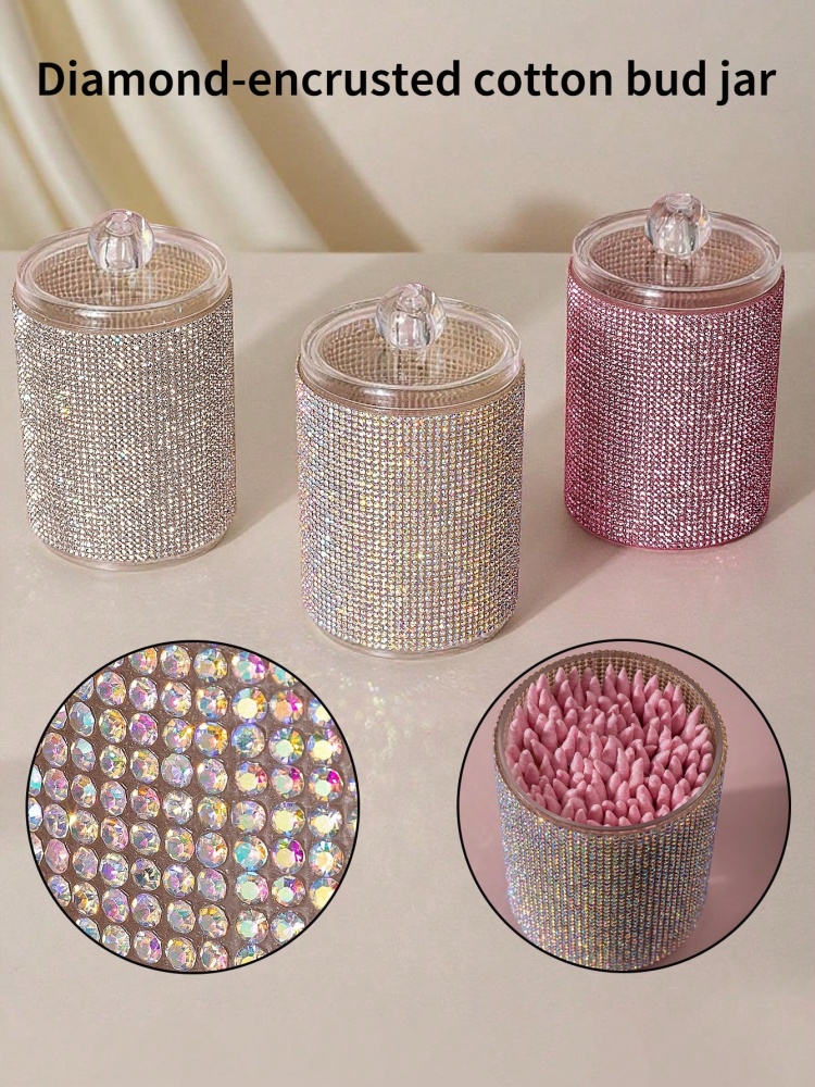 Toples Penyimpanan Kapas Berhi - Luxury Skincare Containers ulasan dan harga