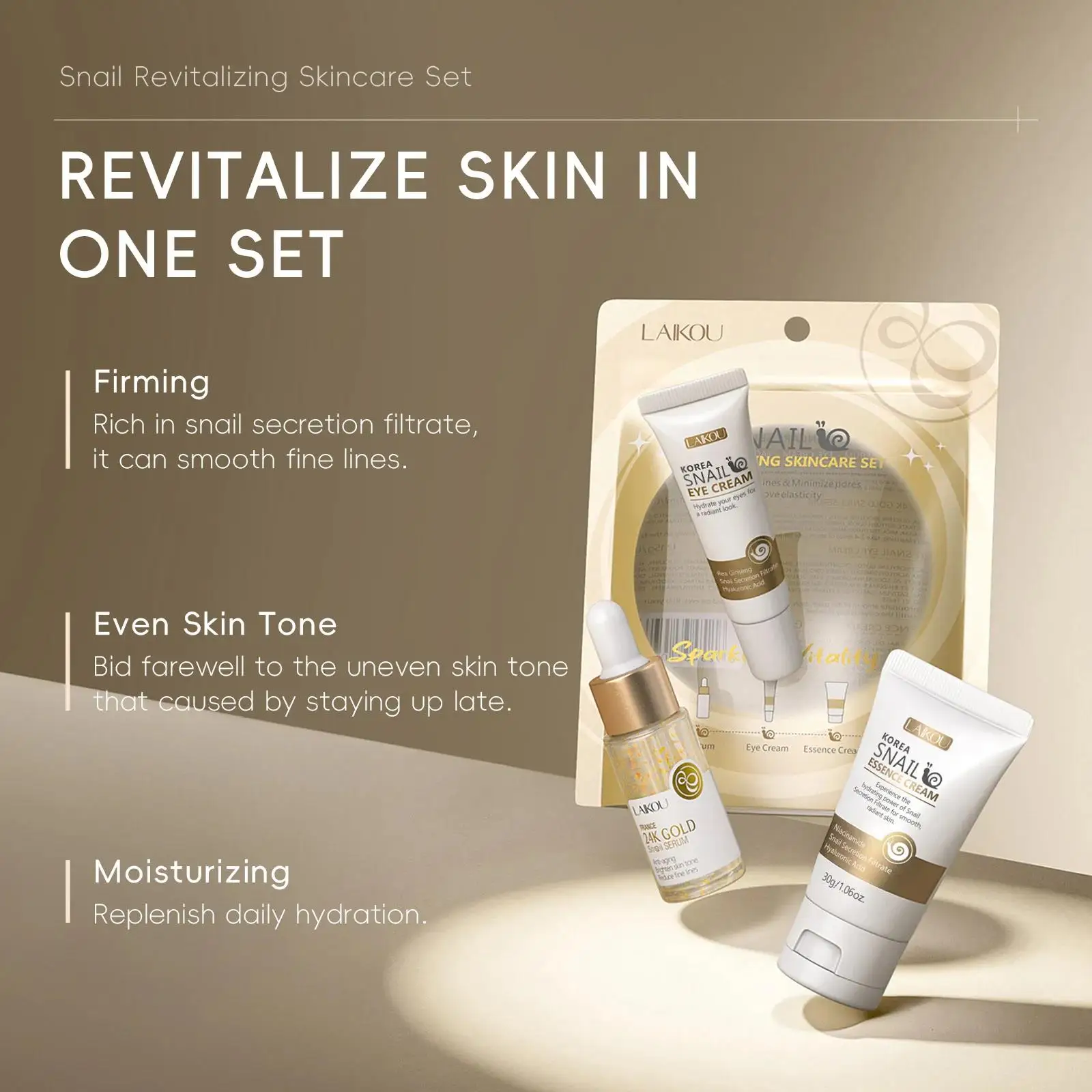 Serum Perawatan Kulit Emas 24K - Luxury Skincare Cream ulasan dan harga